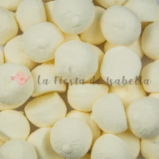 Bolas de espuma dulce blancas