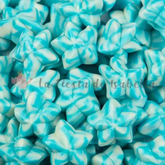 Estrellas twist frambuesa