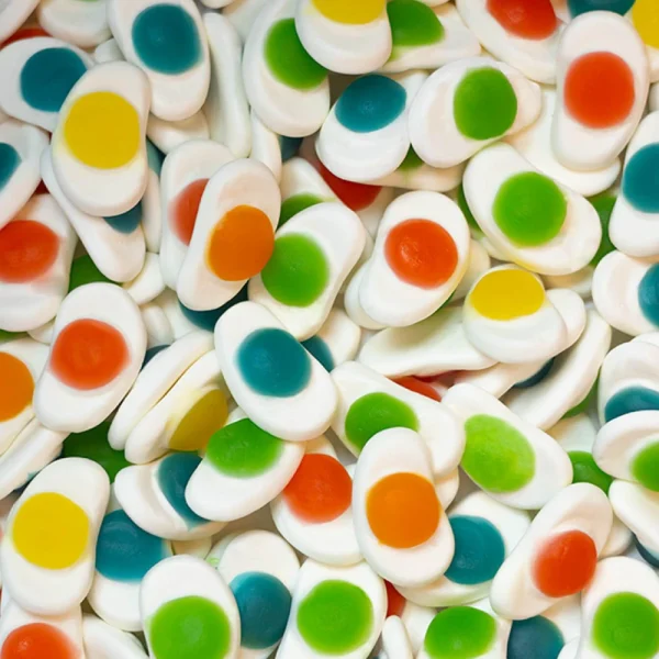 huevos de colores foam