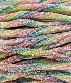 Trencitas multicolor pica